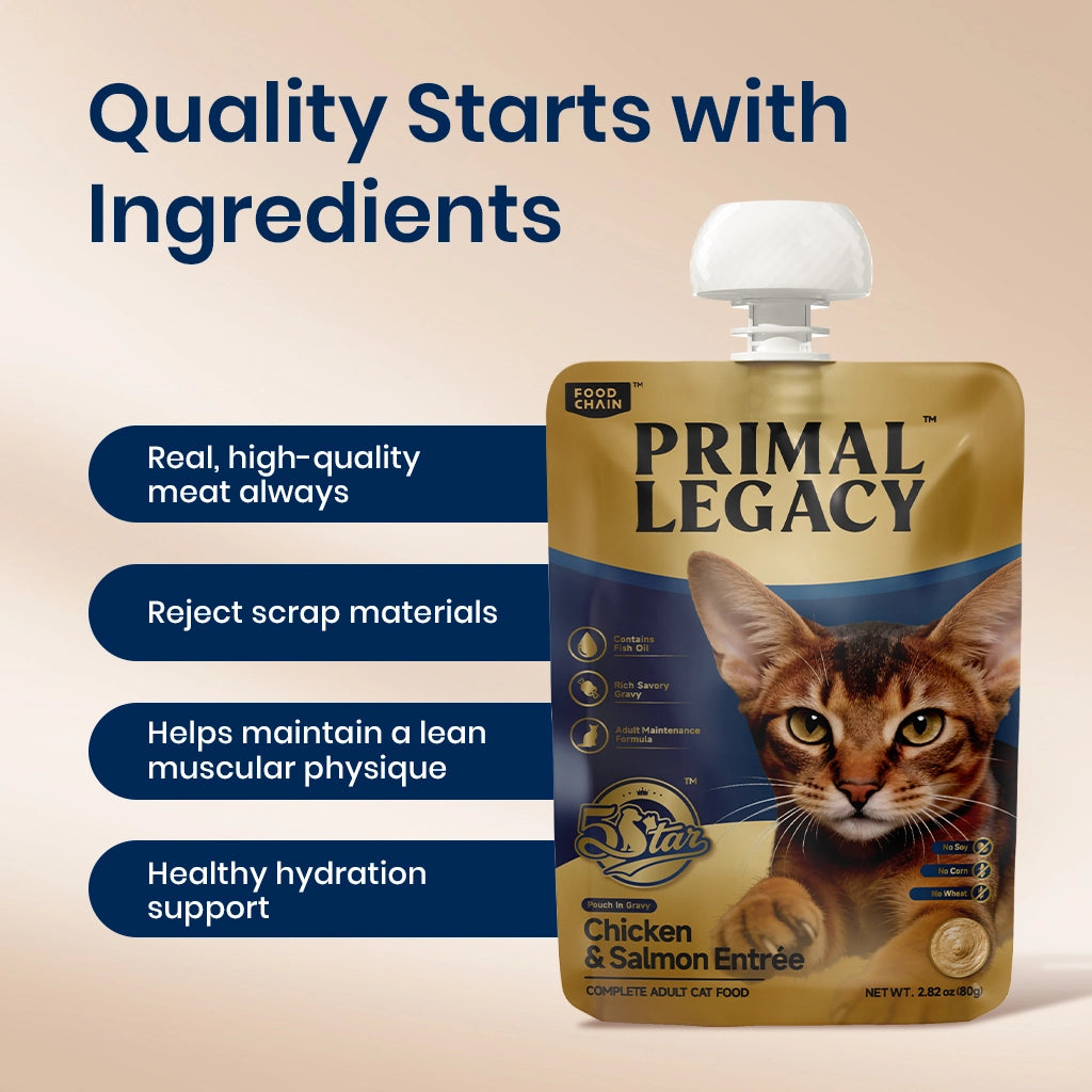 Primal Legacy Chicken & Salmon Entrée