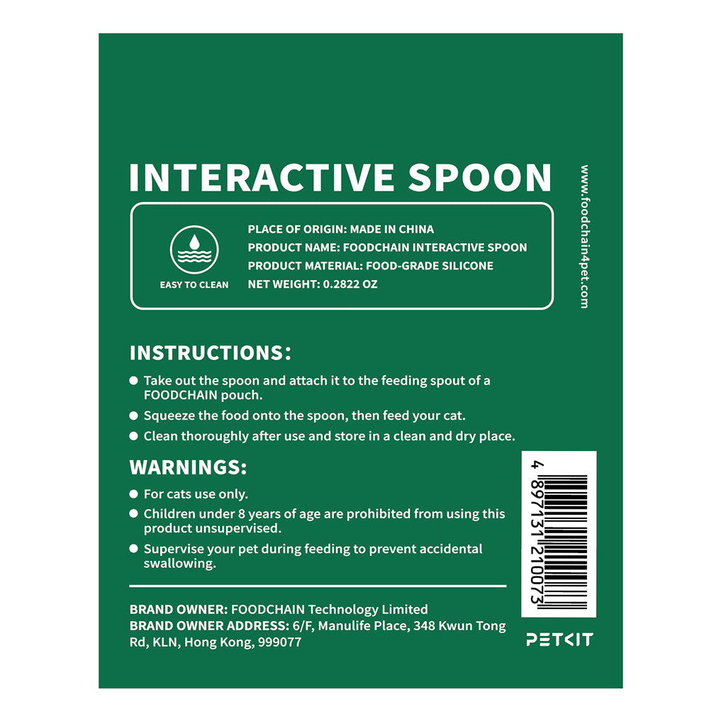 FOODCHAIN Interactive Spoon